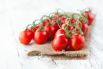 Fresh cherry tomatoes