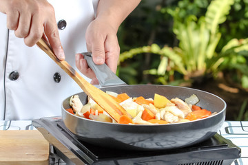 chef cooking