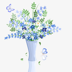 flower in vase
