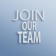 join our team