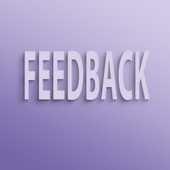 feedback