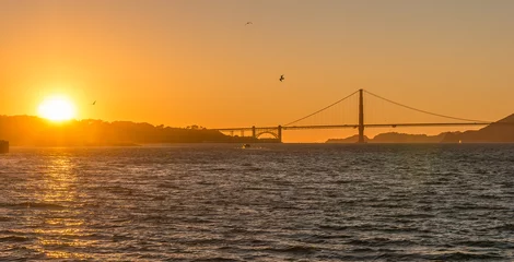 Tischdecke Golden gate bridge, San Francisco, CA © maislam