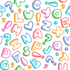 alphabet pattern
