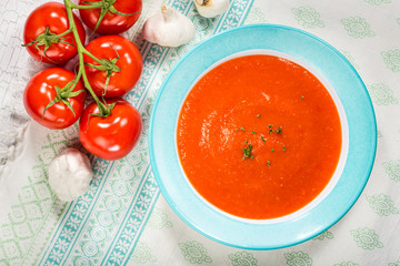 Tomato Gazpacho Soup