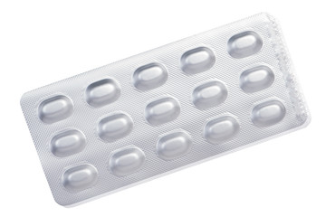 Medicine Aluminum blister pack and reflex