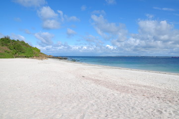 la plages des grand sables de l'ile de Groix 