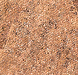 old roof tiles in Rothenburg ob der Tauber