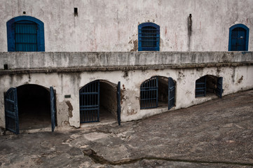 Fototapeta na wymiar Architecture of Santa Cruz Fortress, Guanabara Bay, Niteroi