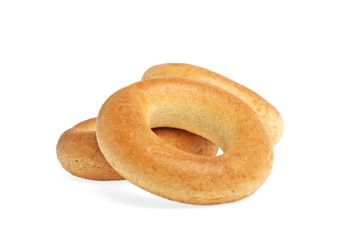 Bagels isolated on a white background