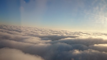 Over the clouds