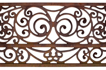Fototapeta na wymiar Ornate Detail of a fence