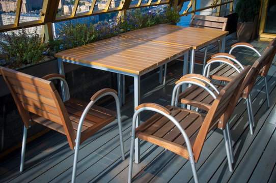 Indor interior decor for restaurant or cafe