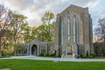 Fototapeta na wymiar Washington Memorial Chapel in Valley Forge, Philadelphia 