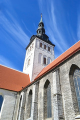 Fototapeta na wymiar St. Nicholas Church, Tallinn.