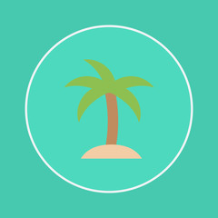 coconut tree icon