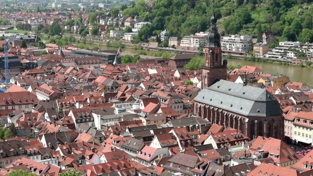 Heidelberg von Oben