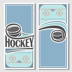 Background images for text on the subject of hockey