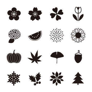 季節　アイコン