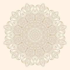 celtic knot pattern card, mandala, amulet