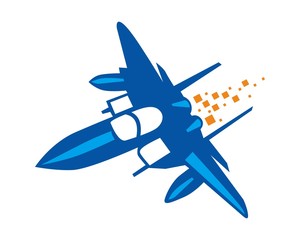 pixel jet logo