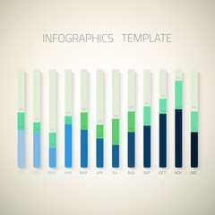 Web Infographic Timeline bar Template Layout could be used for w