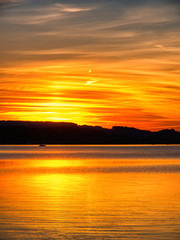 sunset at lake chiemsee (17)
