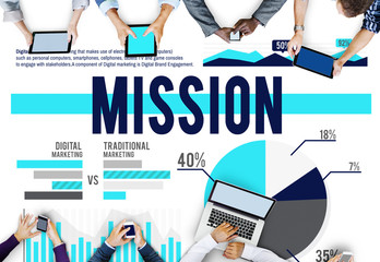 Mission Target Vision Goal Aim Concept