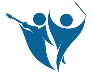 blue orchestra music logo