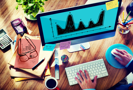 Diagram Parabola Investment Equation Graph Concept