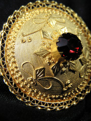 Sardinian filigree jewelry. Sardinia (Italy)