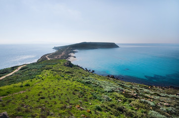 Cape Saint Mark. Sinis Penisnula. Sardinia (Italy)