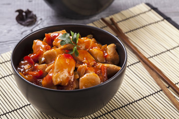 Chinese chicken sweet and sour sauce