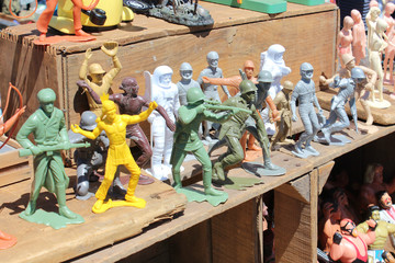 Figurines en plastiques