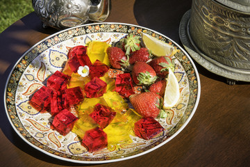 Arab fruit jelly