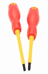 Screwdrivers isolated on white background