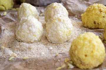 preparation of sicilian arancine