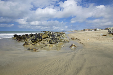 Fototapeta na wymiar Dune and beach on the north of Portugal