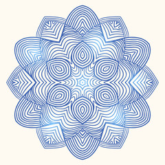 celtic knot pattern card, mandala, amulet