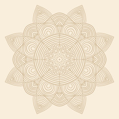 celtic knot pattern card, mandala, amulet