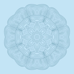 celtic knot pattern card, mandala, amulet