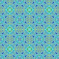 Light blue colorful repeating wallpaper pattern