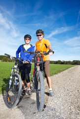 Mountainbike Paar