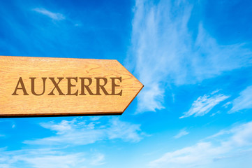 Destination AUXERRE, FRANCE