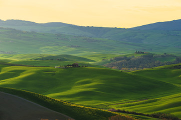Fototapeta na wymiar Beautiful image of the Tuscany countryside
