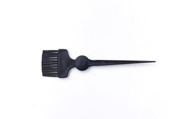 Black bristle hair dye brush horizontal style 