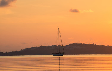 sailing in the morning