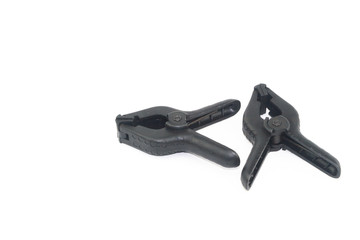 Plastic Clamp isolated