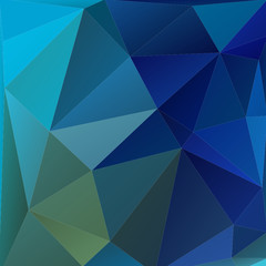 Abstract background with light and dark blue triangles.