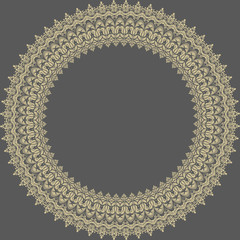 Orient Abstract Vector Pattern