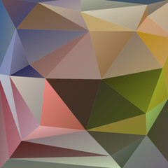 Abstract polygonal background with gray and green triangles.